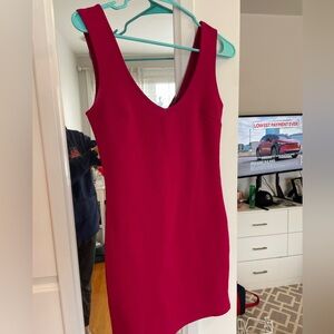 Hot pink Forever 21 mini dress size S.